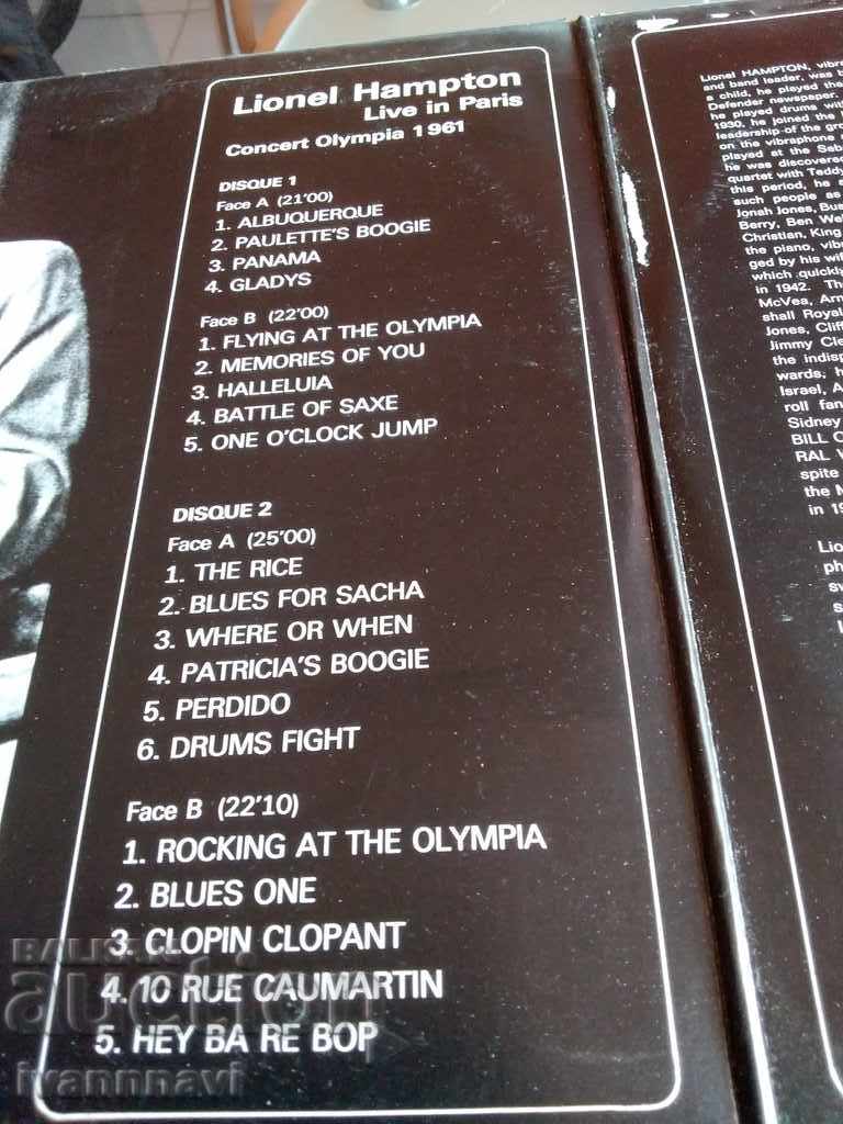 Auction  Lionel Hampton double album perfect