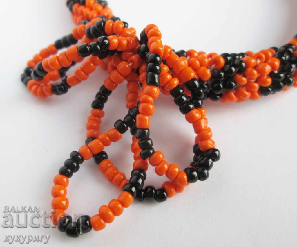 Old round beaded bracelet knitted with beads with price 20.00 BGN | € 10.23 Old round beaded bracelet knitted with beads with price 20.00 BGN | € 10.23