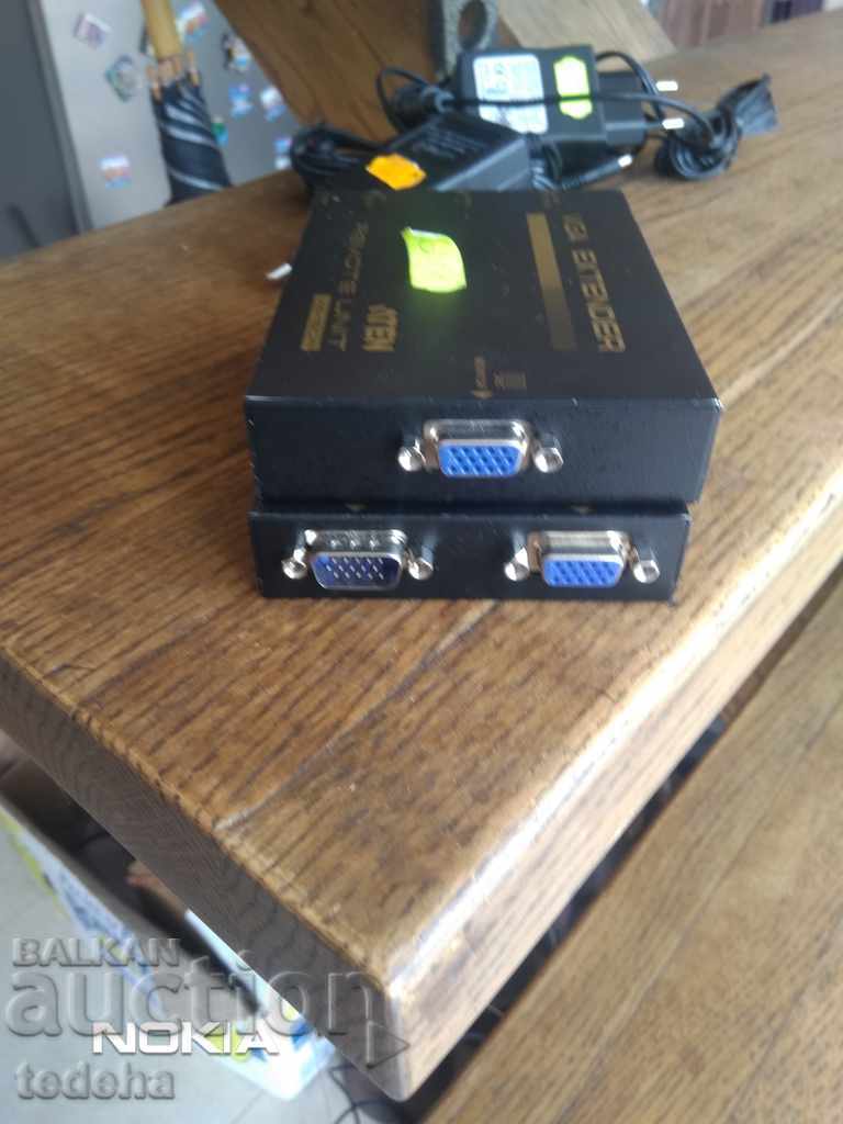KVM, VGA EXTENDER EXCELLENT with price 40.00 BGN | € 20.45 KVM, VGA EXTENDER EXCELLENT with price 40.00 BGN | € 20.45