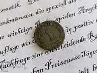 Κέρμα Ράιχ - Γερμανία - 1 pfennig 1875; σειρά Β