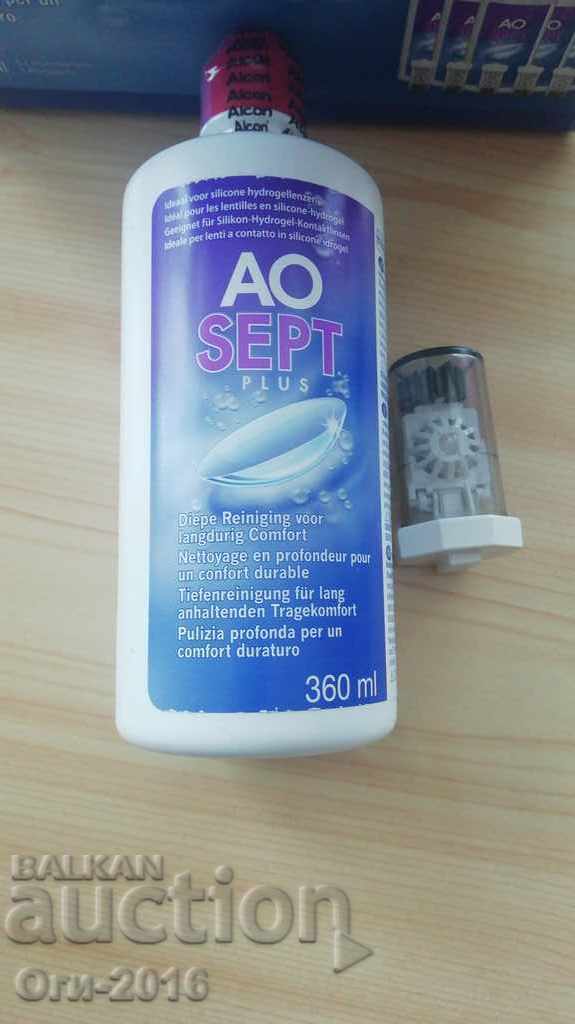 Detergent pentru mentinerea lentilelor de contact