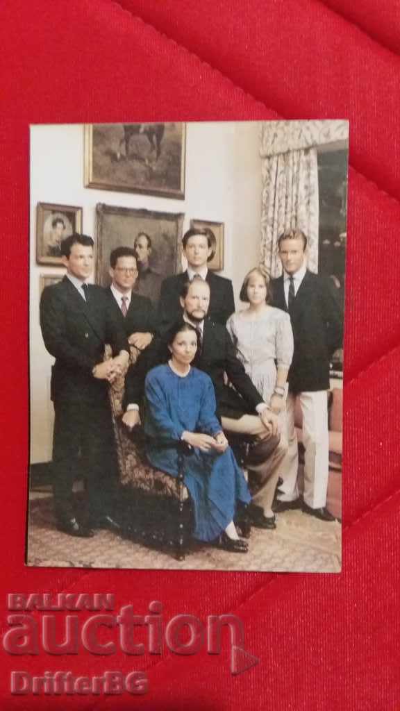 Auction Tsar Simeon II with his family Auction Tsar Simeon II with his family