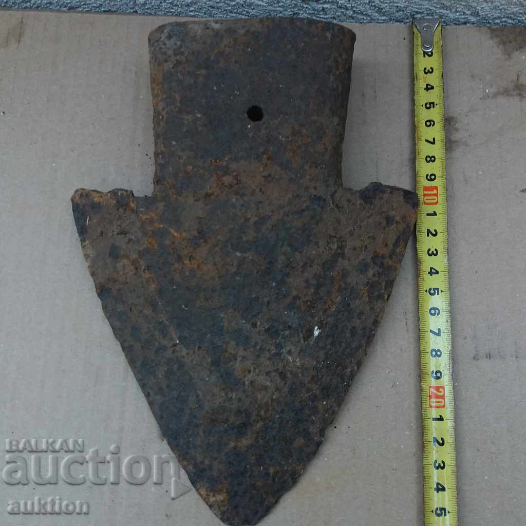 OLD SOLID FORGED PLOW, BLADE, PLOW