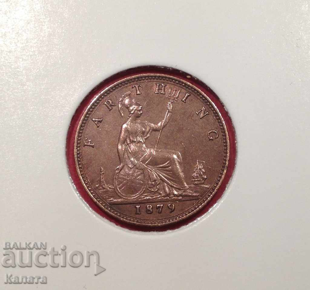 Great Britain farting 1879 with price 20.00 BGN | € 10.23