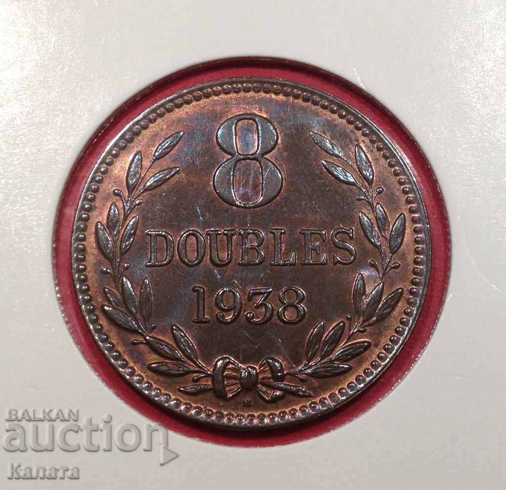 Auction Guernsey 8 double 1938 Auction Guernsey 8 double 1938