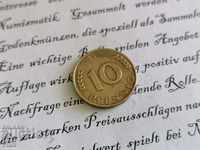 Νόμισμα - Γερμανία - 10 pfennigs 1950; Σειρά G