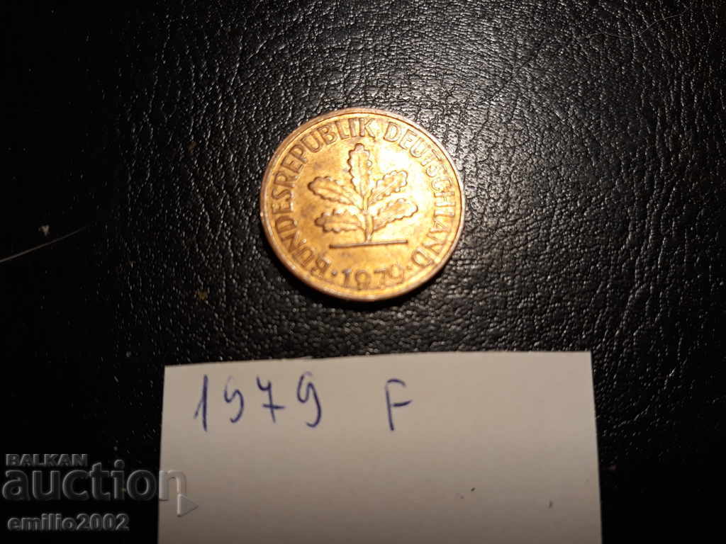 2 Pfening BDR F 1979 with price 0.49 BGN | € 0.25 2 Pfening BDR F 1979 with price 0.49 BGN | € 0.25