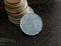 Монета - Белгия - 25 цента | 1916г.