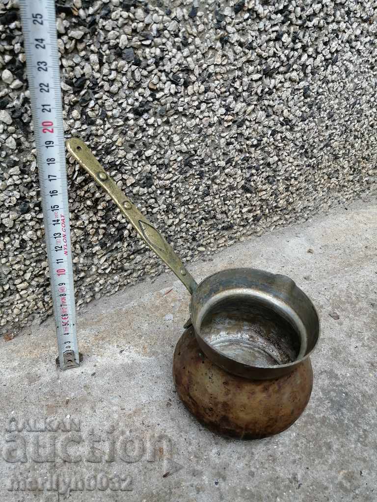 Auction  Old copper tin, coffee, baker, copper pot