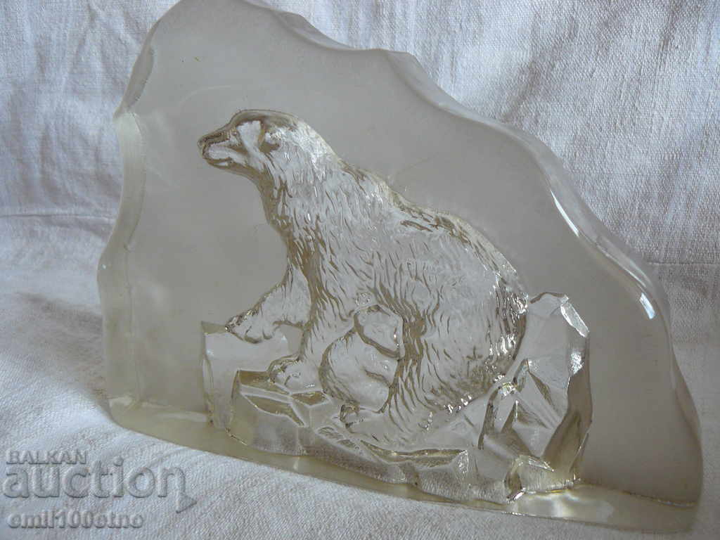 Figure - paper bear Polar bear with price 19.00 BGN | € 9.71