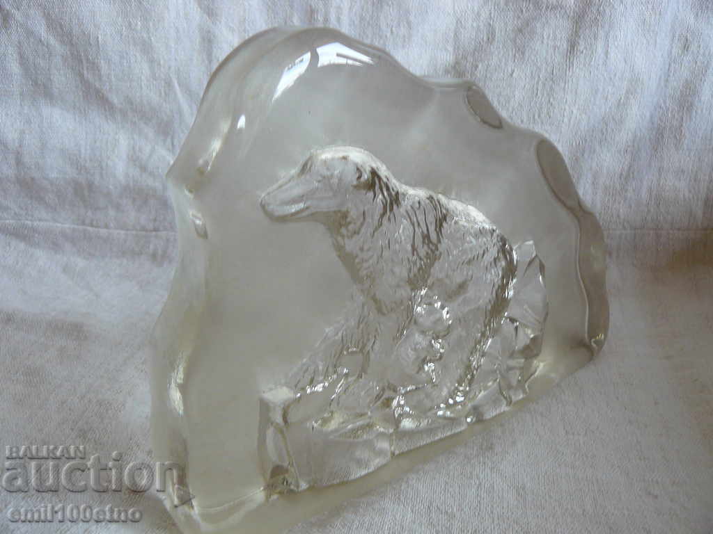 Auction  Figure - paper bear Polar bear