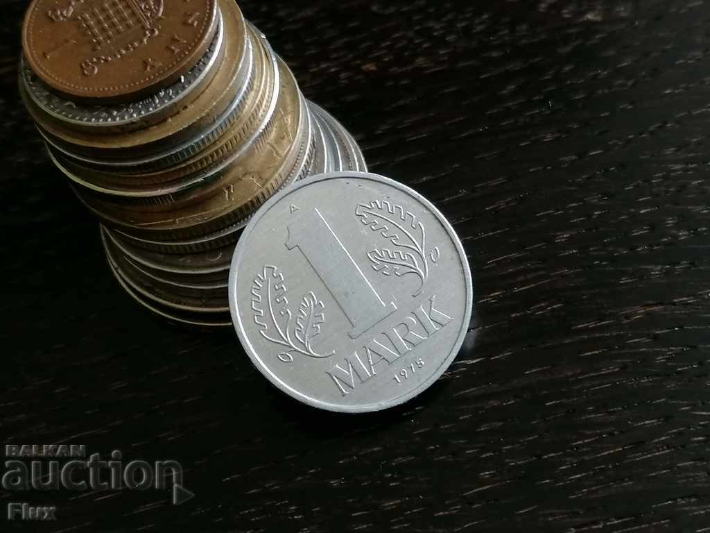 Coin - Γερμανία - 1 σφραγίδα | 1975; Σειρά Α