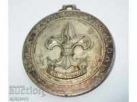 Medalie veche de cercetaș semn rar cercetaș scout grecia