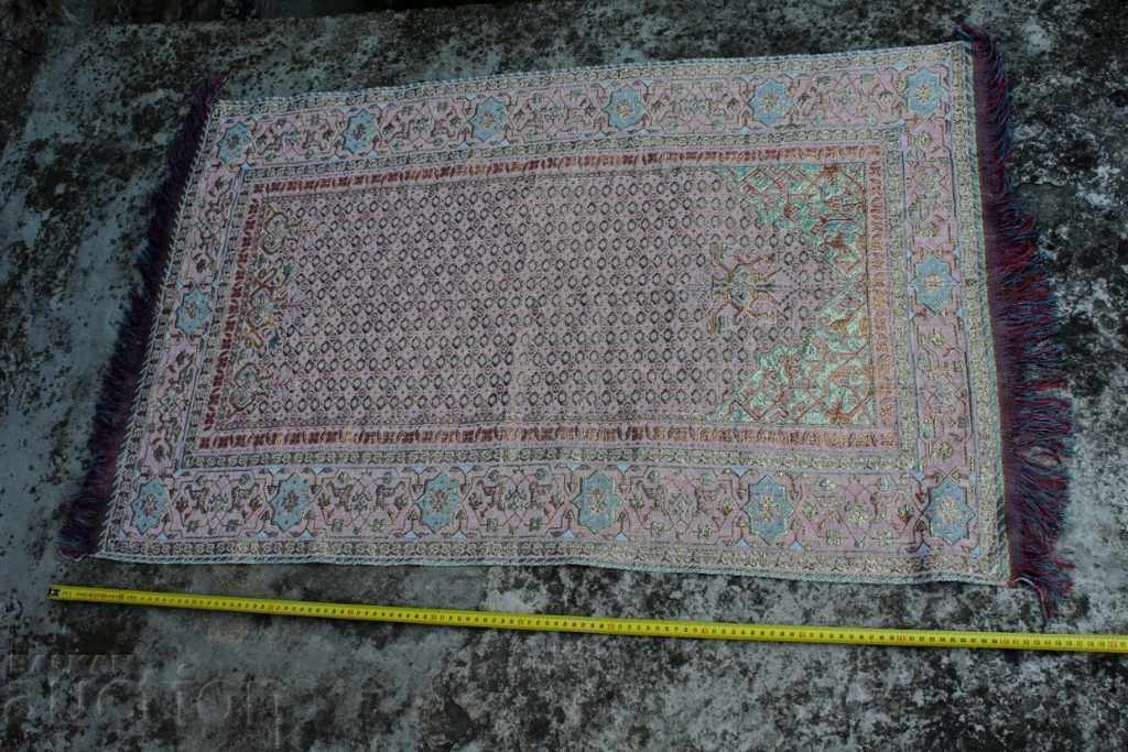 OLD EXCELLENT TWO-FACE PRAYER CARPET CARPET PATH CARPET - 5 OLD EXCELLENT TWO-FACE PRAYER CARPET CARPET PATH CARPET - 5