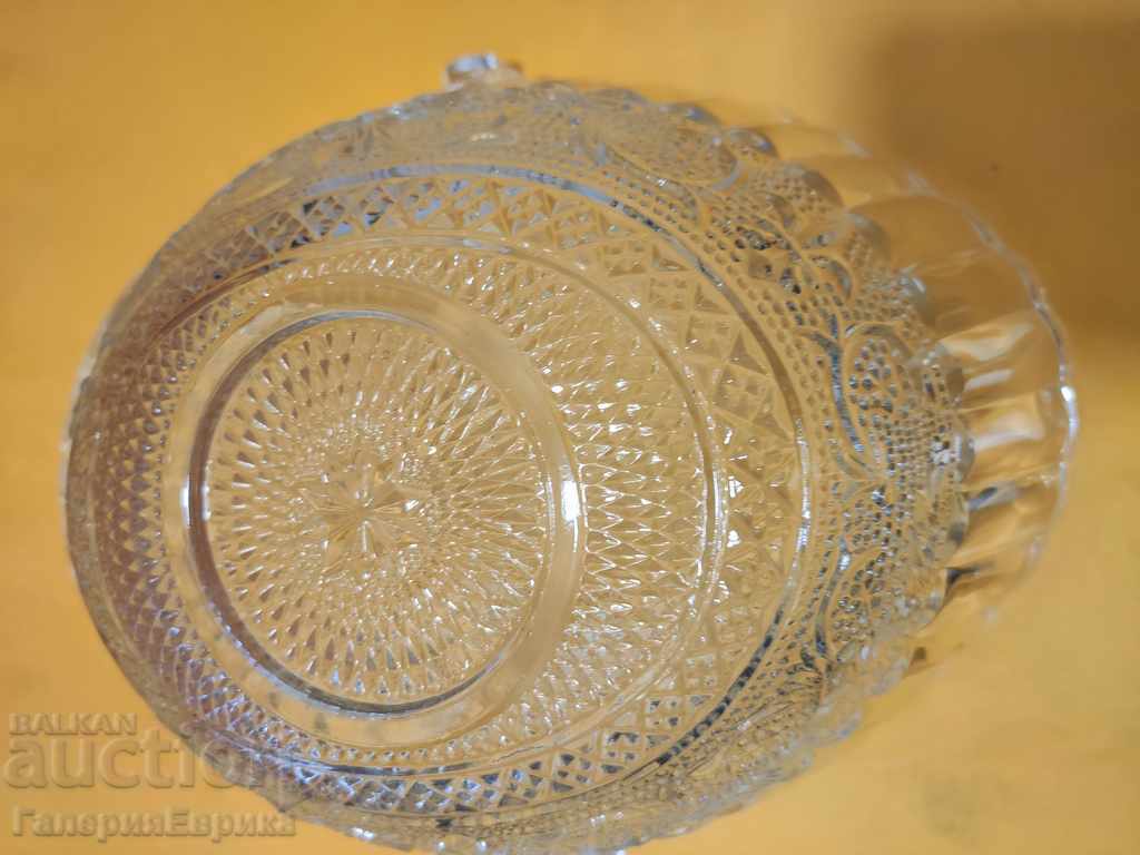 Glass fruit bowl / chocolate box 23/20 cm. - 5 Glass fruit bowl / chocolate box 23/20 cm. - 5
