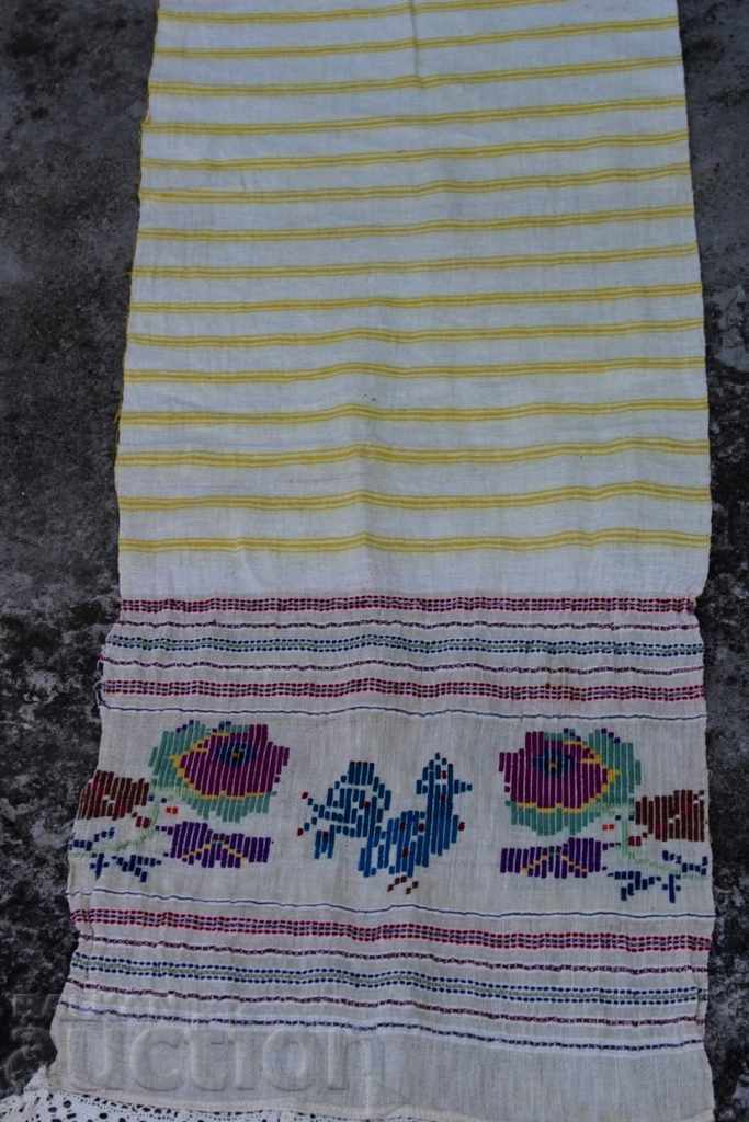 AUTHENTIC RARE EMBROIDERY TOWEL MESSAL BRODERIA LACE - 5 AUTHENTIC RARE EMBROIDERY TOWEL MESSAL BRODERIA LACE - 5