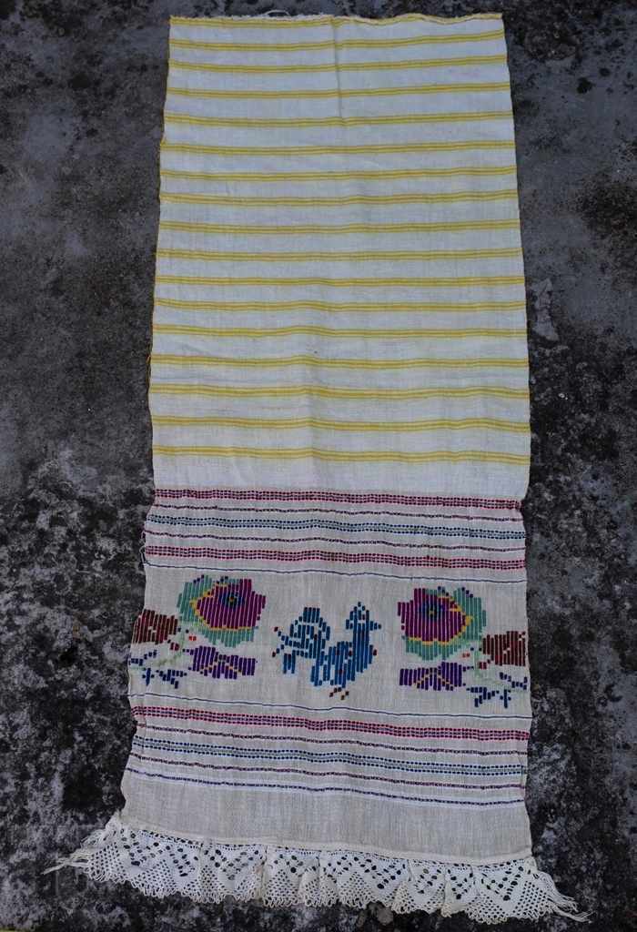 AUTHENTIC RARE EMBROIDERY TOWEL MESSAL BRODERIA LACE AUTHENTIC RARE EMBROIDERY TOWEL MESSAL BRODERIA LACE