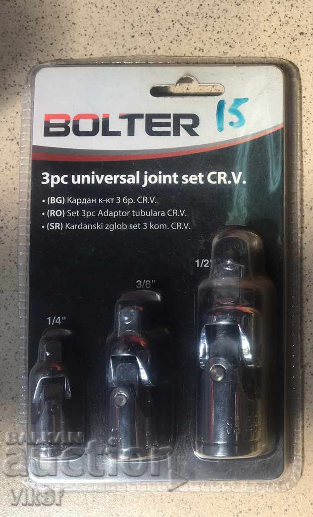 Cardan set - bolter universal joint 3 pcs set