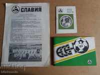 Three football programs Slavia