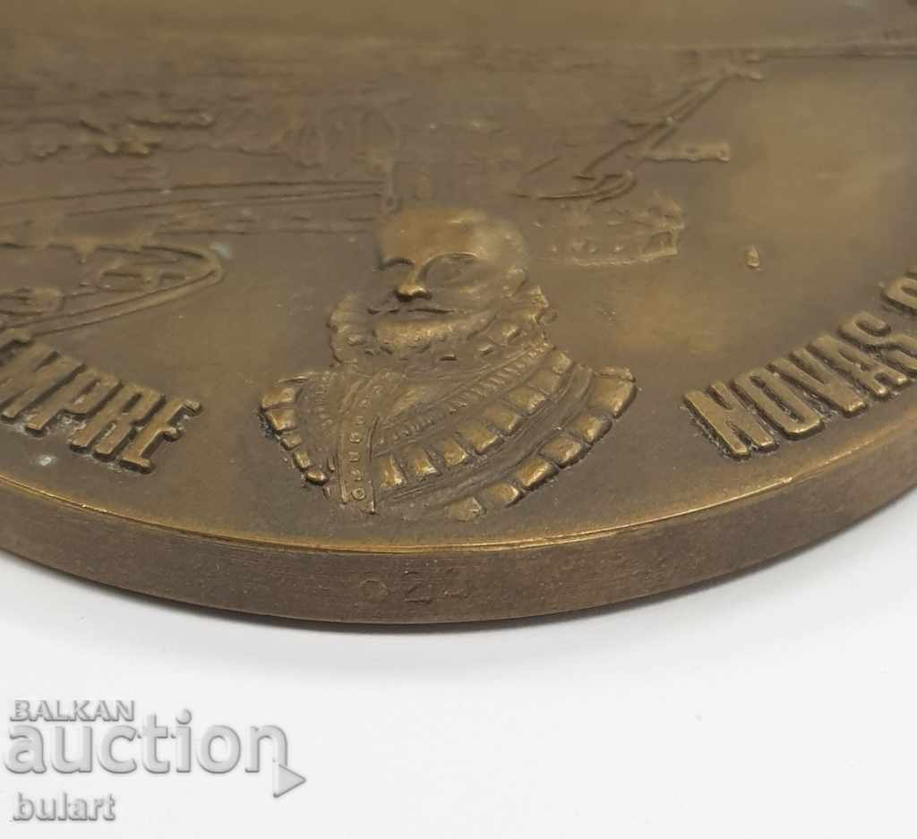 Auction  PORTUGAL BRONZ MEDAL МН. RARE PORTUGAL PORTUGUESE MEDAL