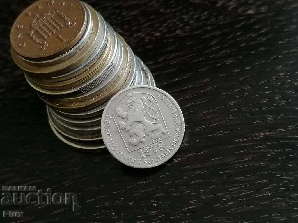 Coin - Czechoslovakia - 50 halers 1978 with price 0.90 BGN | € 0.46 Coin - Czechoslovakia - 50 halers 1978 with price 0.90 BGN | € 0.46