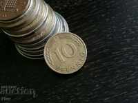 Νόμισμα - Γερμανία - 10 pfennigs 1950; Σειρά D.