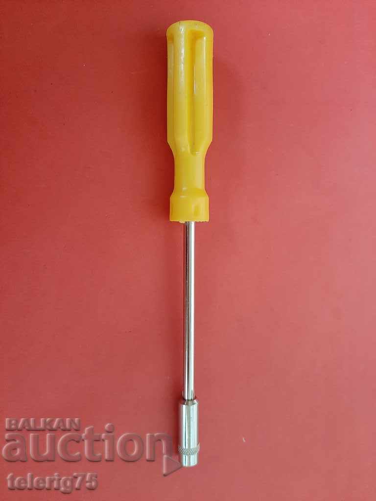 Английска Луличка Ключ 7mm с Дръжка-125mm