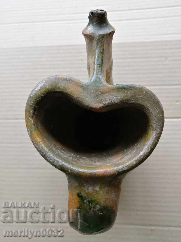 Antique clay krondir pitcher jug pottery, jug, pot - 5 Antique clay krondir pitcher jug pottery, jug, pot - 5