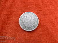 1/2 krone Marea Britanie 1958