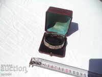 LUXURIOUS OLD SILVER BRACELET WITH BOX