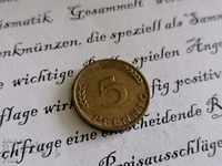 Coin - Germany - 5 pfennigs 1966; G series