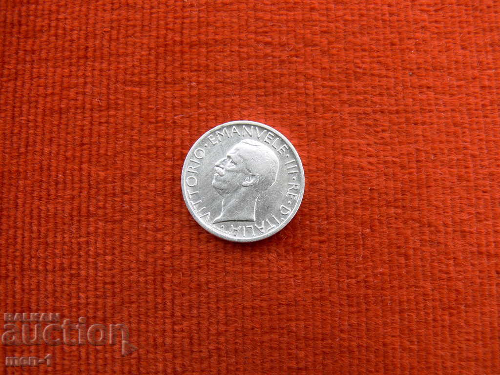 5 kilograme 1929 R Italia - argint