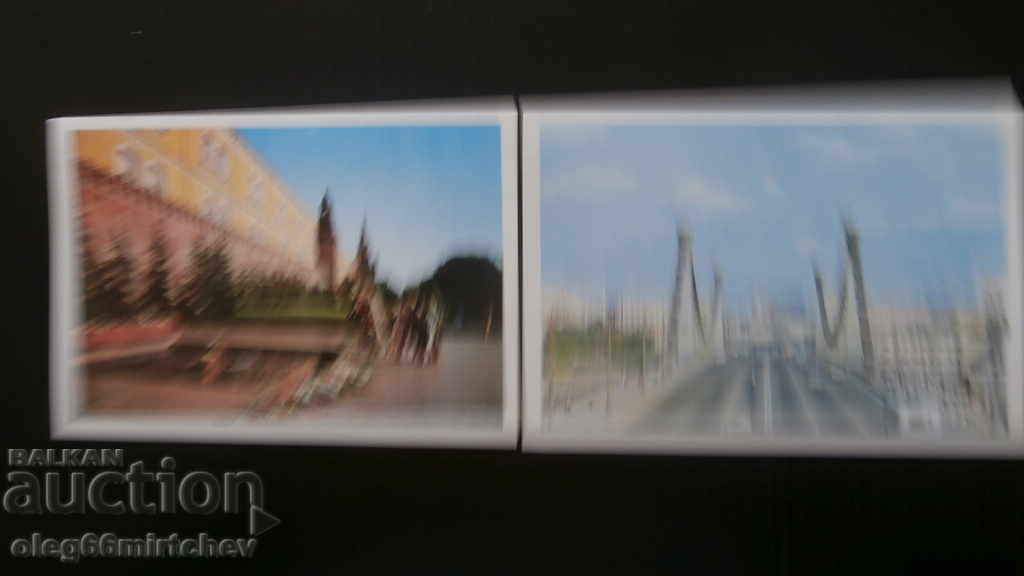 USSR postcards - views from Moscow -18 pcs. - 6 USSR postcards - views from Moscow -18 pcs. - 6