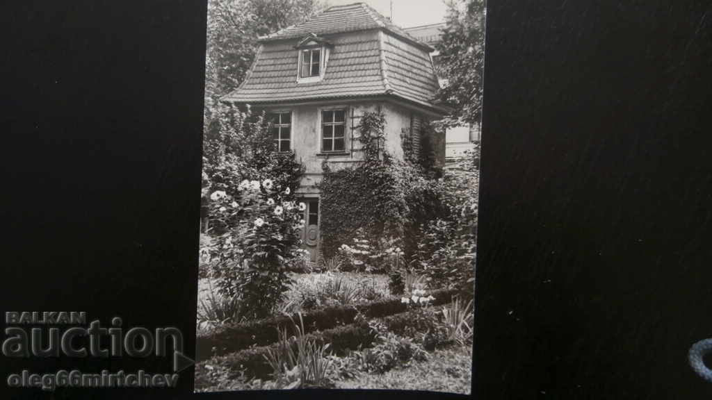 GDR postcards - Goethe's house in Weimar - 8 pieces - 6 GDR postcards - Goethe's house in Weimar - 8 pieces - 6