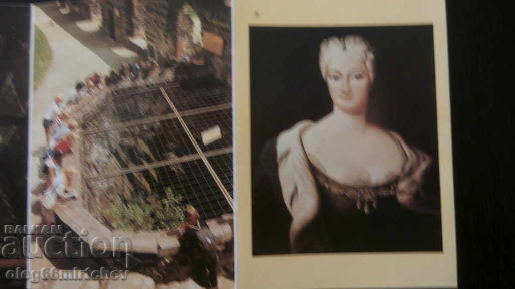 Auction GDR postcards - views from Burg Stolpen Auction GDR postcards - views from Burg Stolpen