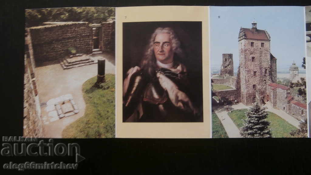 Delivery of GDR postcards - views from Burg Stolpen Delivery of GDR postcards - views from Burg Stolpen