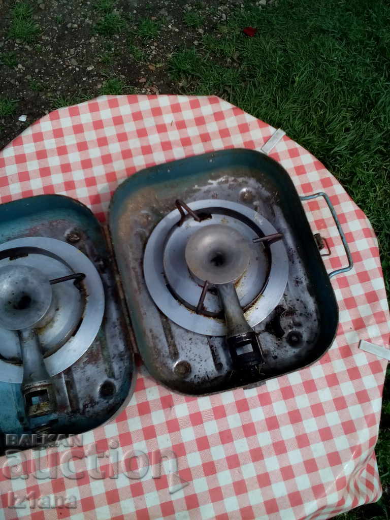Old gas stove, hot plates - 6 Old gas stove, hot plates - 6
