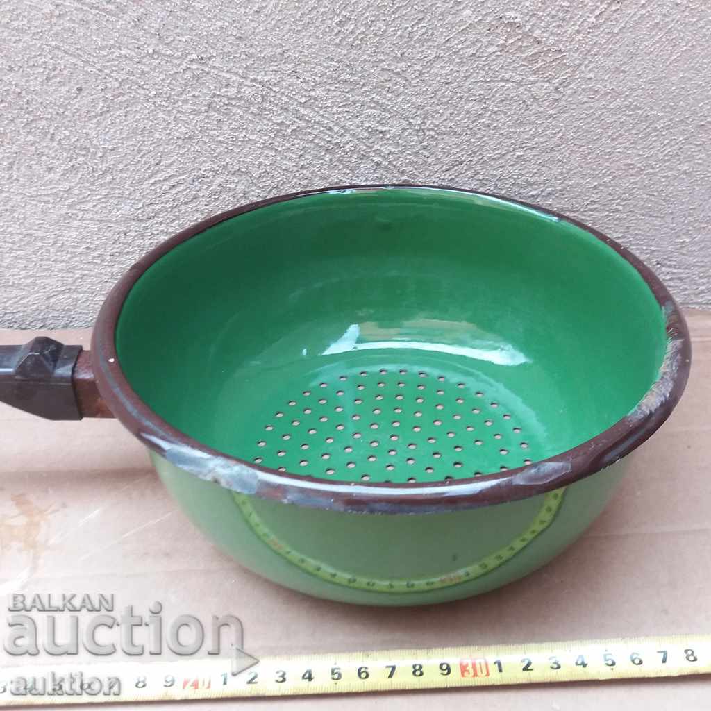 OLD SOLID METAL GEVGIR - ENAMELED, SOC. EXCELLENT with price 9.99 BGN | € 5.11
