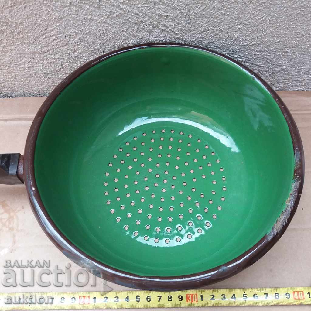 Auction  OLD SOLID METAL GEVGIR - ENAMELED, SOC. EXCELLENT