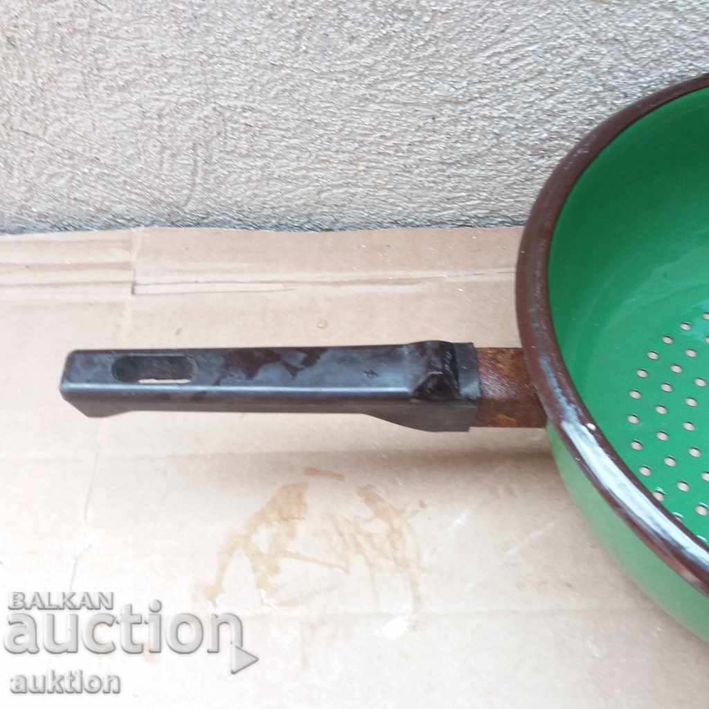 OLD SOLID METAL GEVGIR - ENAMELED, SOC. EXCELLENT - 5