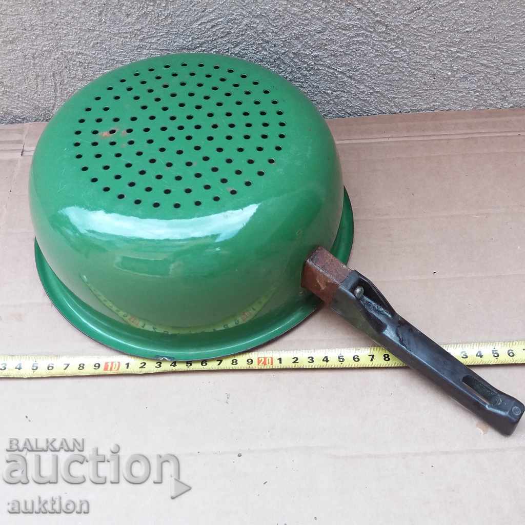 OLD SOLID METAL GEVGIR - ENAMELED, SOC. EXCELLENT - 6