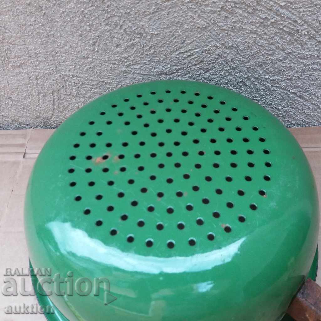 OLD SOLID METAL GEVGIR - ENAMELED, SOC. EXCELLENT - 7