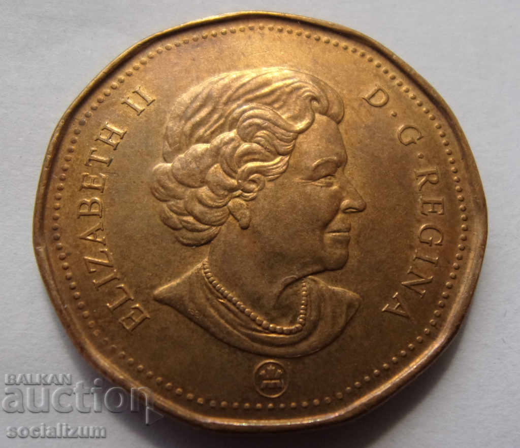 Canada 1 dolar 2008 UNC R rar cu preț € 2.56 | 5.01 BGN