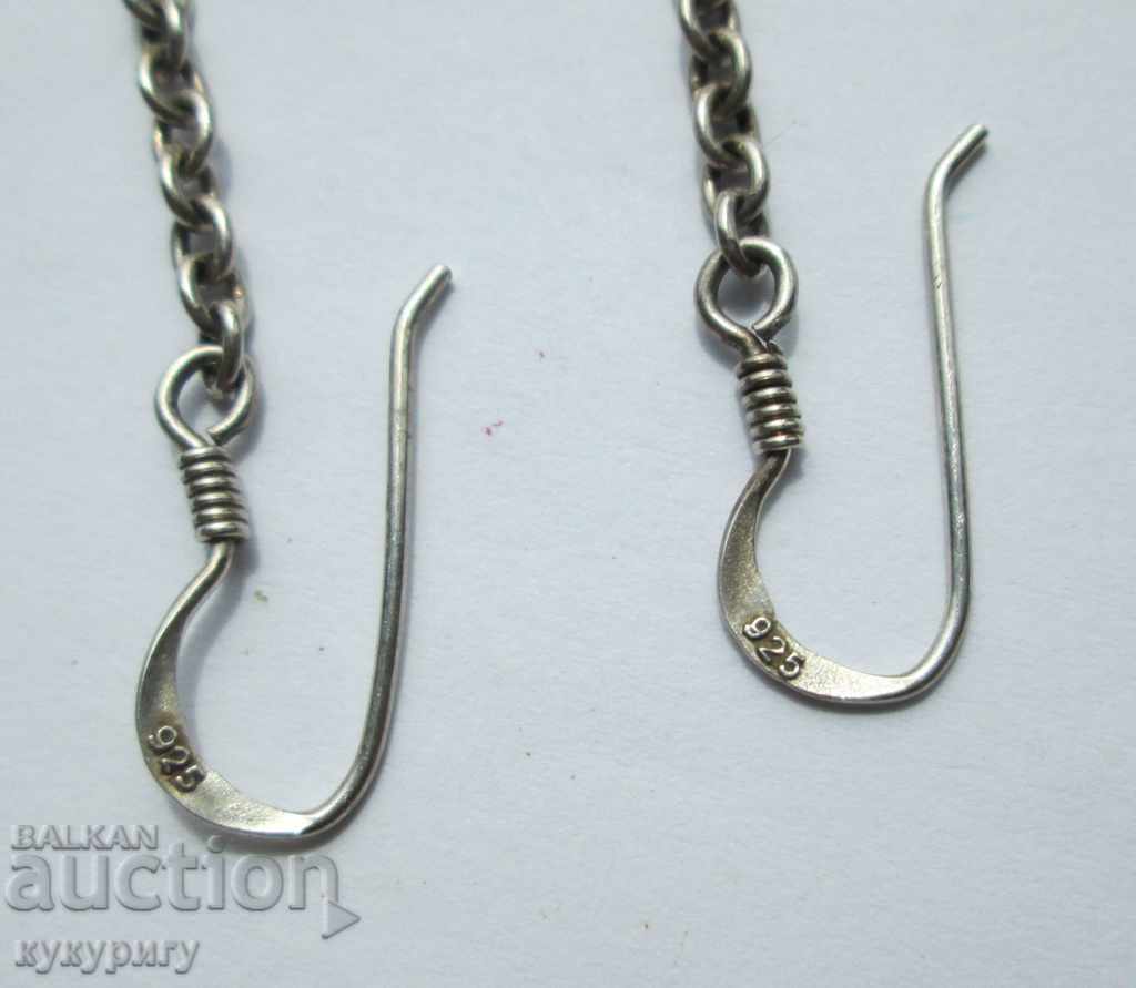 Set of artistic women's necklace earrings amber silver 925 with price 150.00 BGN | € 76.69 Set of artistic women's necklace earrings amber silver 925 with price 150.00 BGN | € 76.69