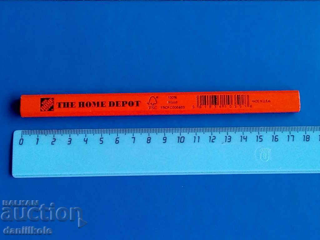* $ * Y * $ * ADVERTISING PENCIL COLLECTION - USA THE HOME DEPOT * $ * Y * $ *