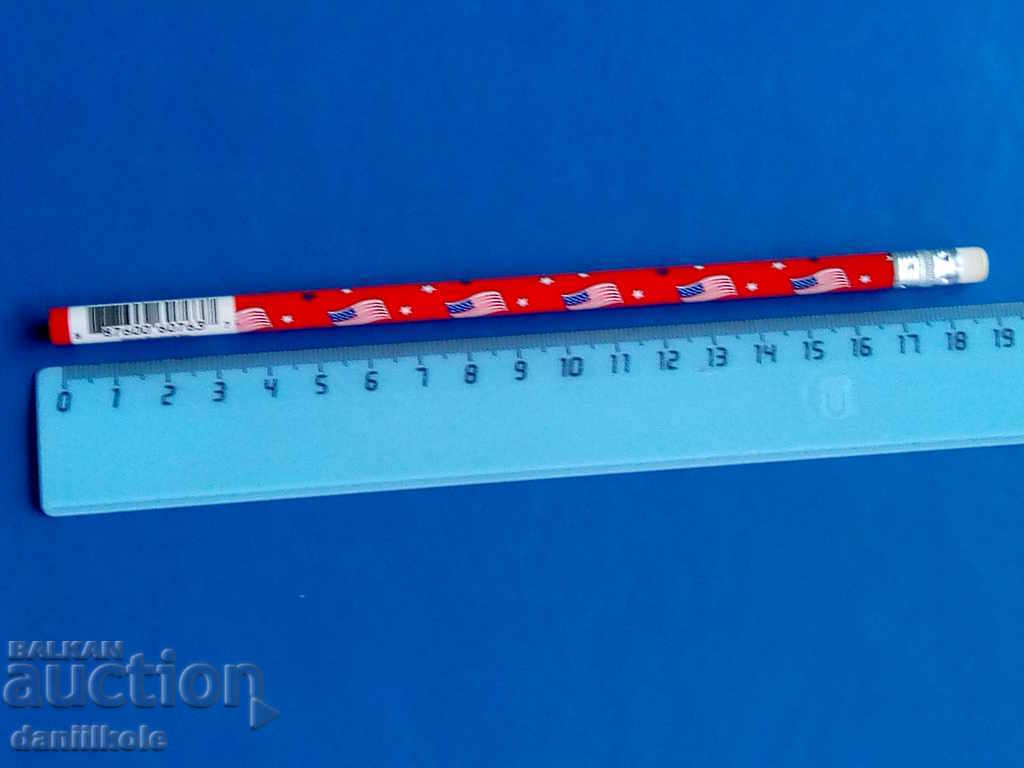 Auction * $ * Y * $ * ADVERTISING PENCIL COLLECTION - USA AMERICAN FLAG * $ * Y * $ * Auction * $ * Y * $ * ADVERTISING PENCIL COLLECTION - USA AMERICAN FLAG * $ * Y * $ *