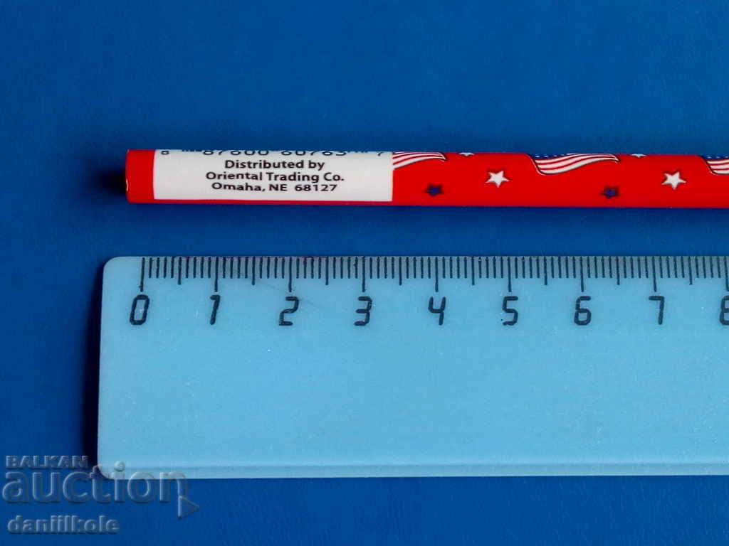 * $ * Y * $ * ADVERTISING PENCIL COLLECTION - USA AMERICAN FLAG * $ * Y * $ * - 5 * $ * Y * $ * ADVERTISING PENCIL COLLECTION - USA AMERICAN FLAG * $ * Y * $ * - 5