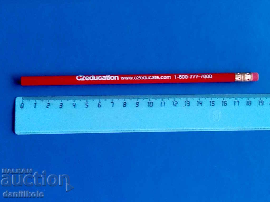 * $ * Y * $ * ADVERTISING PENCIL COLLECTION - USA C2 EDUCATION * $ * Y * $ * with price 1.90 BGN | € 0.97 * $ * Y * $ * ADVERTISING PENCIL COLLECTION - USA C2 EDUCATION * $ * Y * $ * with price 1.90 BGN | € 0.97