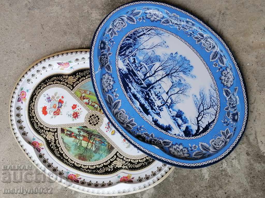 Old tray tray, service - 5