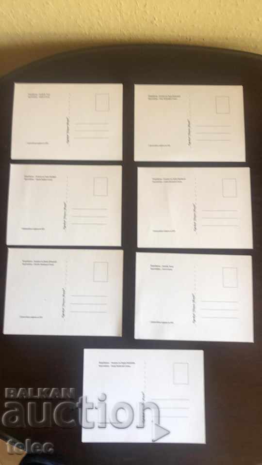 7 art cards Koprivshtitsa with price 6.00 BGN | € 3.07